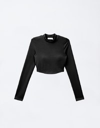 WARM↑UP Heating Half Turtleneck Bra Top