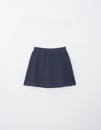 Soft Knit Elastic Mini Skirt