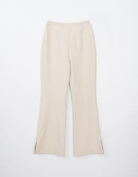 High Waist Cotton Skinny Flare Pants