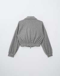 Comfortable Wool Double Zip Jacket