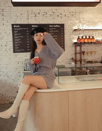 Regular Fitted V Neck Ribbed Long Sleeve Knit Top And Shorts Set Wear