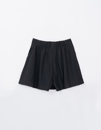 High Waist Asymmetrical Hem Mini Skort