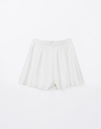 High Waist Asymmetrical Hem Mini Skort