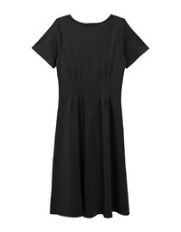 AIRY HOURGLASS Square Neck Ruched A Line Maxi Dress