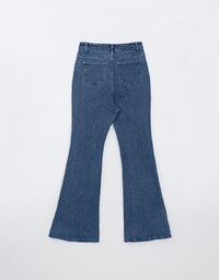 Basic Skinny Jeans Denim Flared Trousers