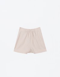 Asymmetric Front Side Button Skort