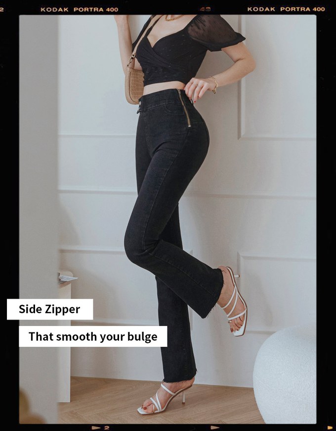 Who wants a snatched waistline? I'm wearing the Airslim high-rise bod, shape wear